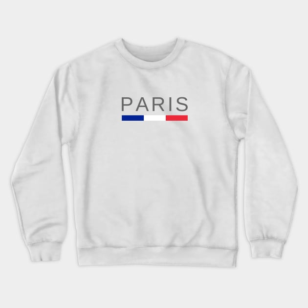 Paris Crewneck Sweatshirt by francetshirts